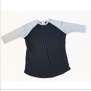 Black and gray lularoe randy size 14